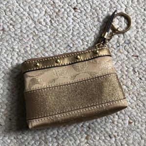 !!!SALE!!! Coach Gold Coin Purse Wallet